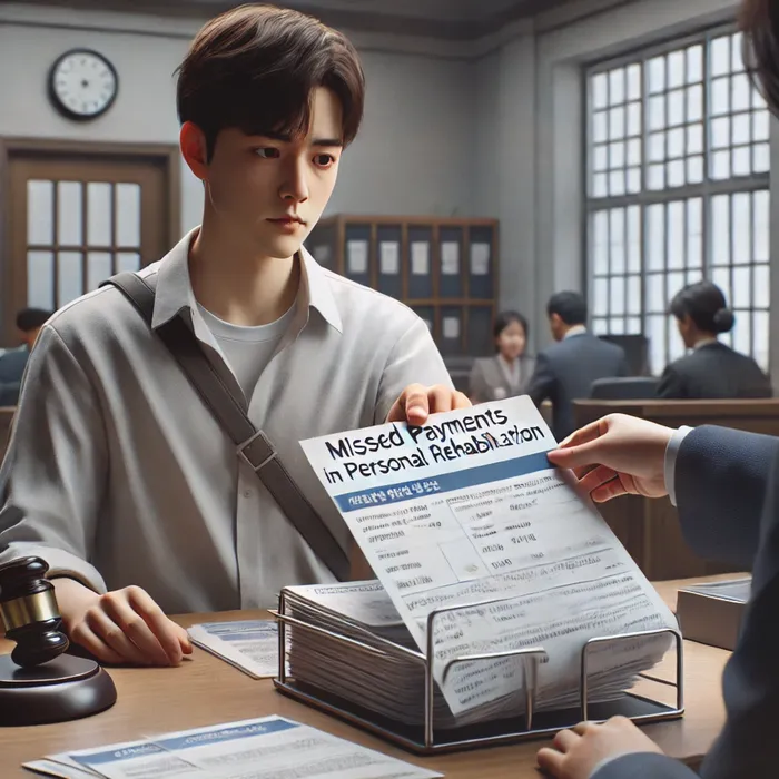 개인파산과 비교