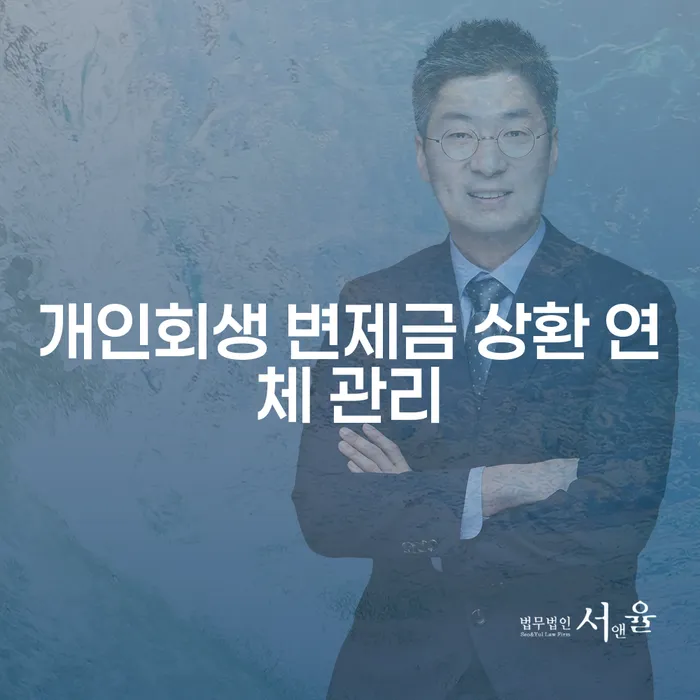 개인회생 변제금 상환 연체 관리, 어떻게 해야 할까요?