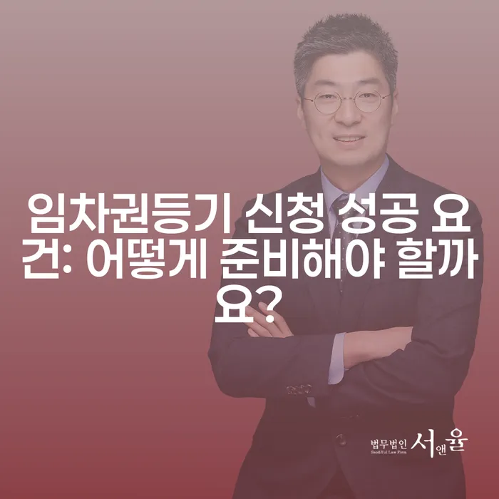 임차권등기 신청 성공 요건: 어떻게 준비해야 할까요?